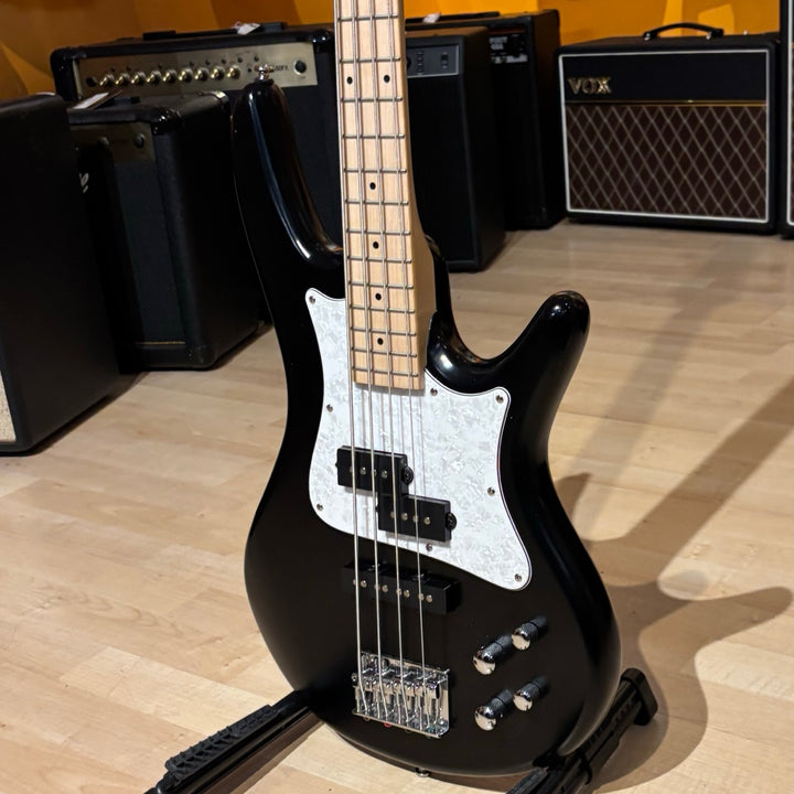 Ibanez - SRMD200-BKF Mezzo Medium Scale 4 String Bass (Matte Black-2019) - USED