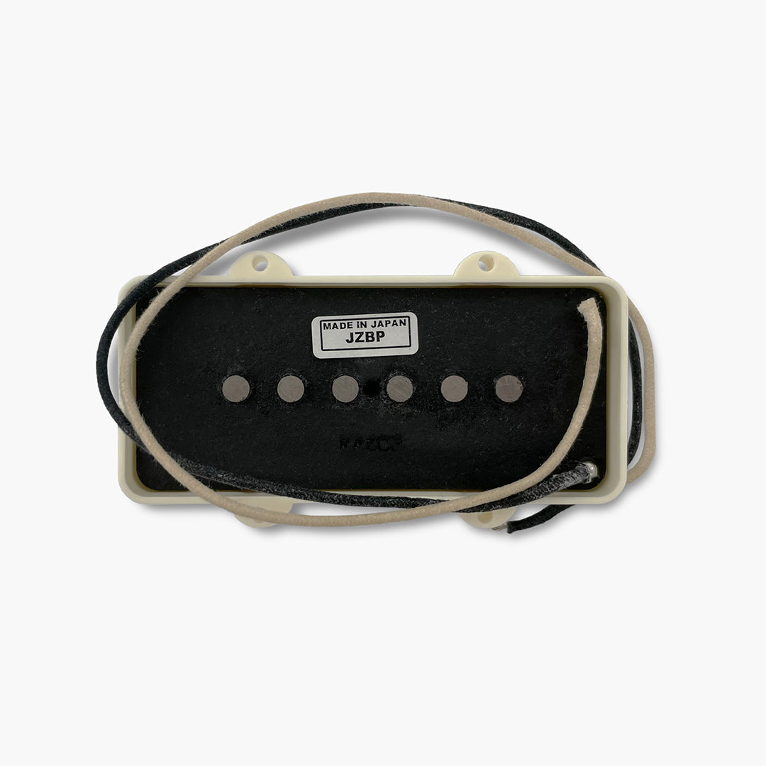 Allparts RZR-10100 Razor® Mangetsu Full Moon Bridge Pickup For Jazzmaster® - Aged White