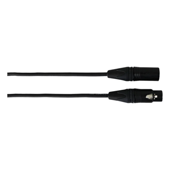 Digiflex LX DMX3-75 75 Foot 3 Pin DMX Cable - XLRF - XLRM - Orange Ring