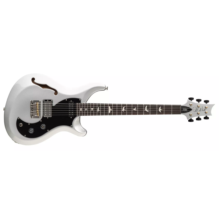 PRS S2 Vela Semi-Hollow Electric Guitar with Gigbag - Platinum Metallic