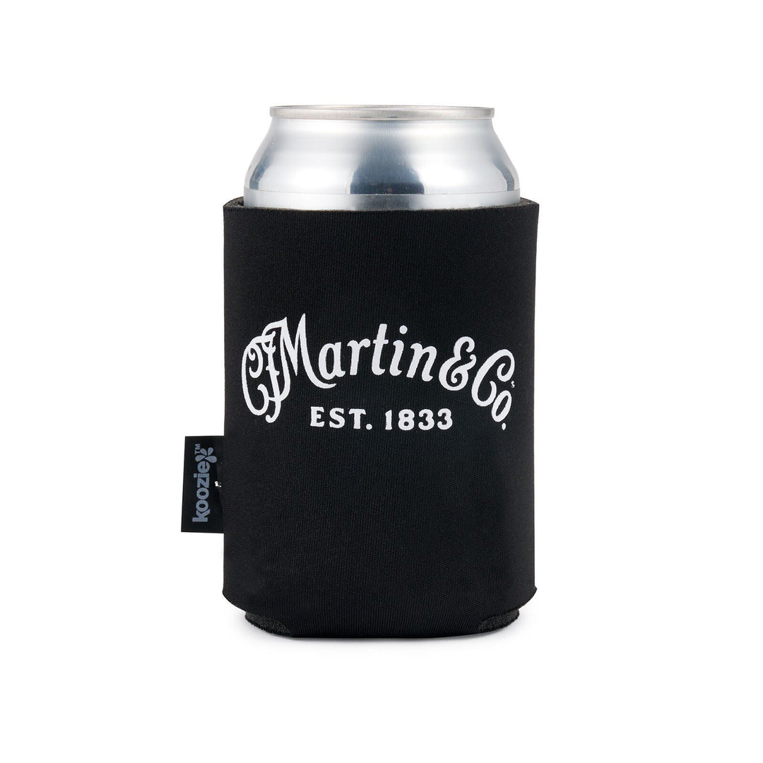 Martin 18N0395 Black – Koozie with White Logo, Dual Location