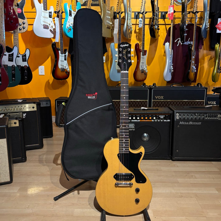 Epiphone - 50's Les Paul Junior Single Cut TV Yellow  w/ Gig Bag (Mint - 2025) - USED