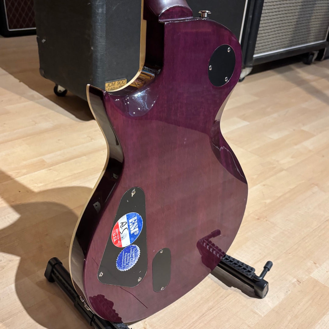 ESP LTD - EC1000 FM Trans Purple w/ EMG 60-81's & ESP Molded Hard Shell Case (2008) (Used - Consignment)