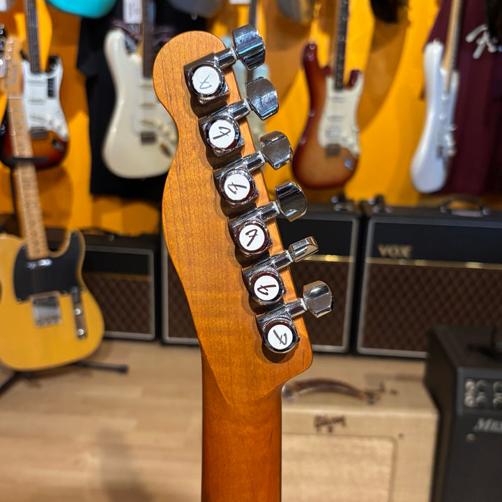 No Name - Tele Parts Caster w/ Fender CS Pickup Set (Ash - Trans Red - No Case) - USED