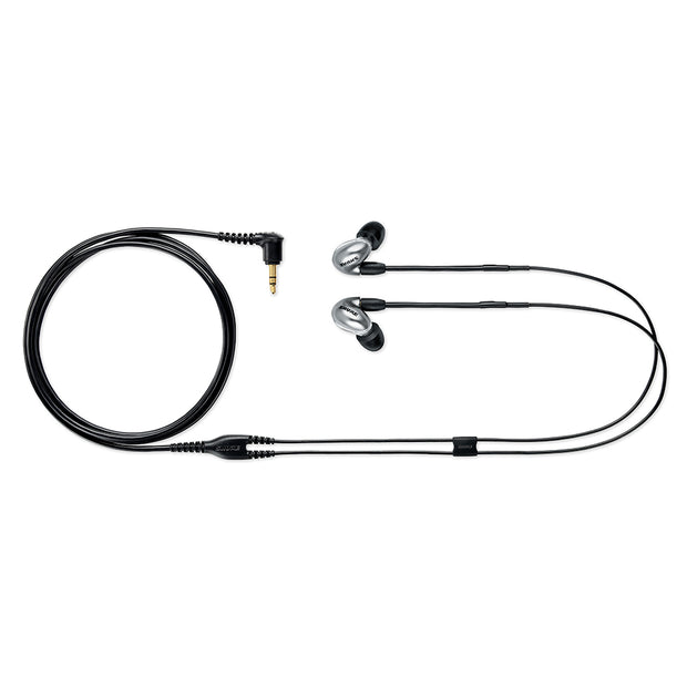 Shure Gen2 SE846 Quad driver earphones with professional black 64" cable - Graphite
