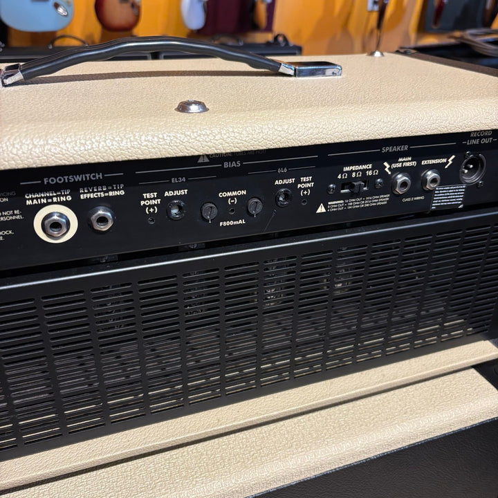 Egnater - Renegade 65 Head w/ Cover & Foot Controller & Matching Derek Bell Made 112 Celestion NEO Loaded Cabinet - USED