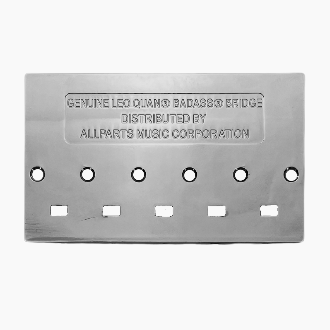 Allparts Leo Quan Badass V 5-String Bass Bridge - Chrome