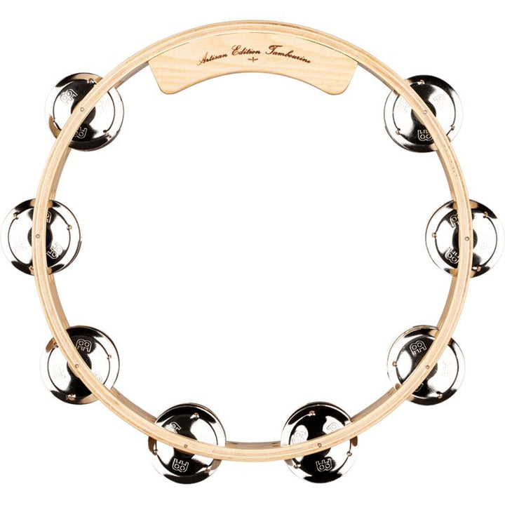 Meinl Percussion 10" Artisan Edition Tambourine Dual row Nickel plated steel 44mm jingles
