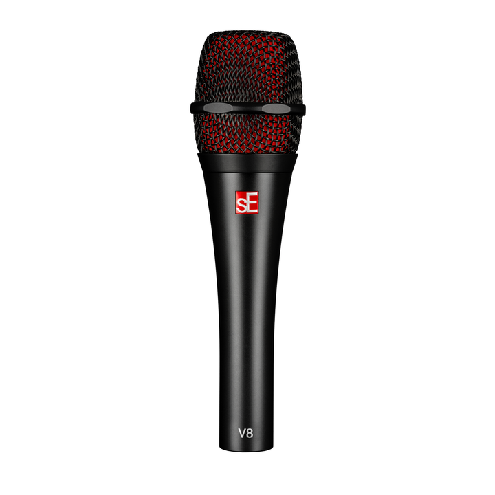 sE Electronics SE-V8BLACK SE V8 Premium Dynamic Handheld Vocal Microphone (Black)