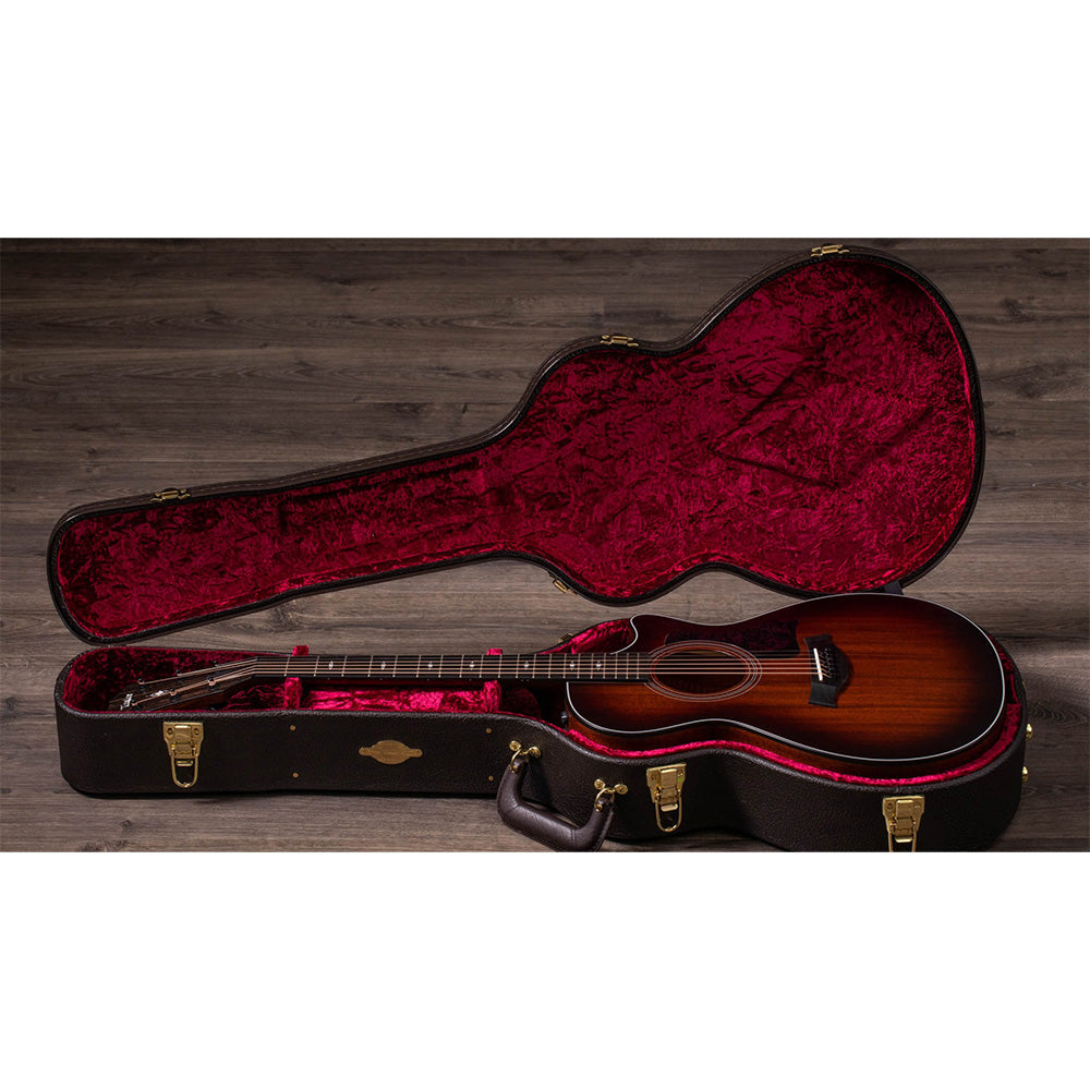 Taylor Guitars 322ce Grand Concert Tropical Mahogany Acoustic-Electric Guitar w/ Case
