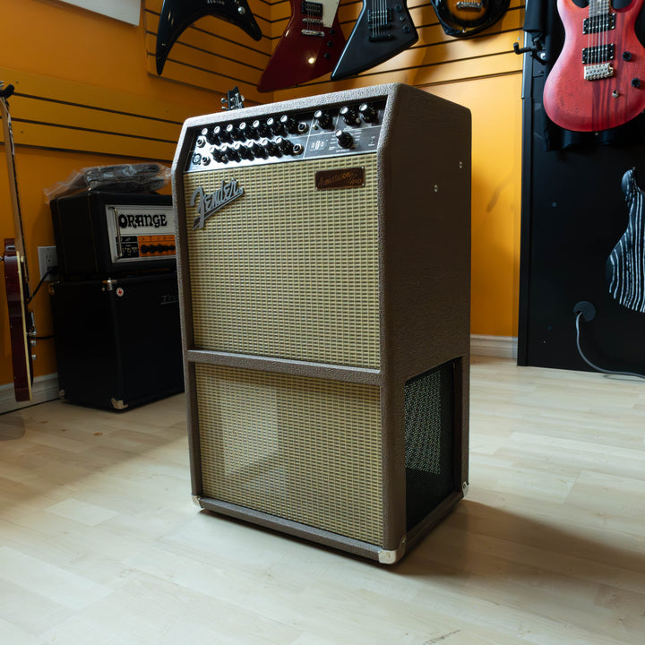 Fender - Acoustasonic SFX Acoustic Instrument Amplifier ( Blonde w/ Cover ) - USED