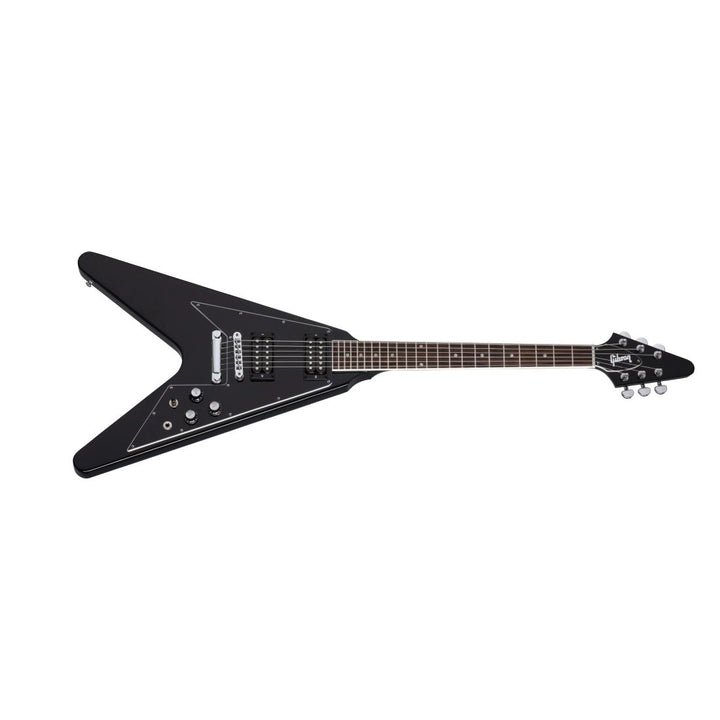 Gibson 70s Flying V Electric Guitar with Case - Ebony