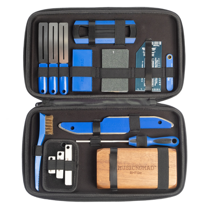 MusicNomad FRET-TOOL-18PC-SET 18-Piece Guitar Fret Tool Set