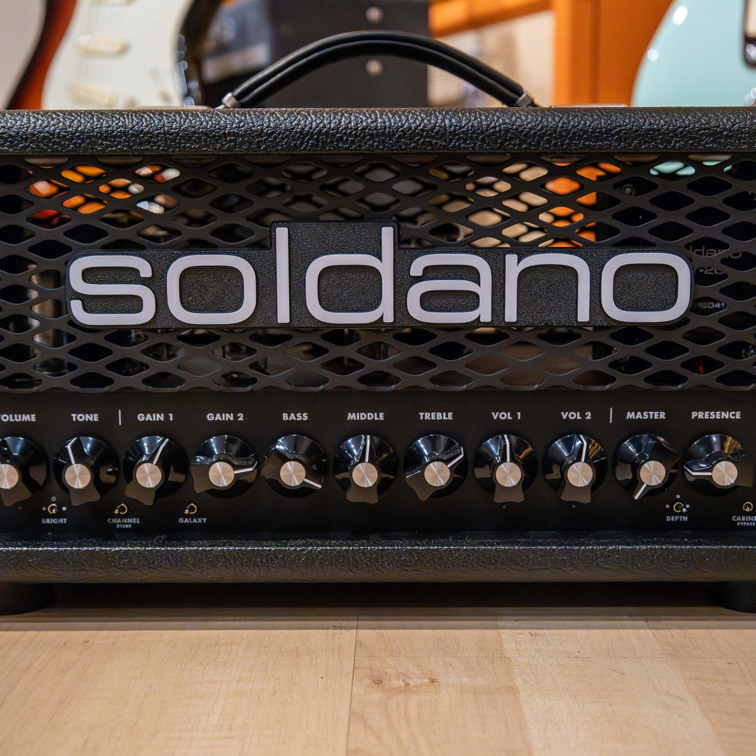 Soldano - Astro 20 - 20 Watt Tube GTR Head w/ Foot Switch, Box, Warranty Card & User Guide - NOS - MINT - USED