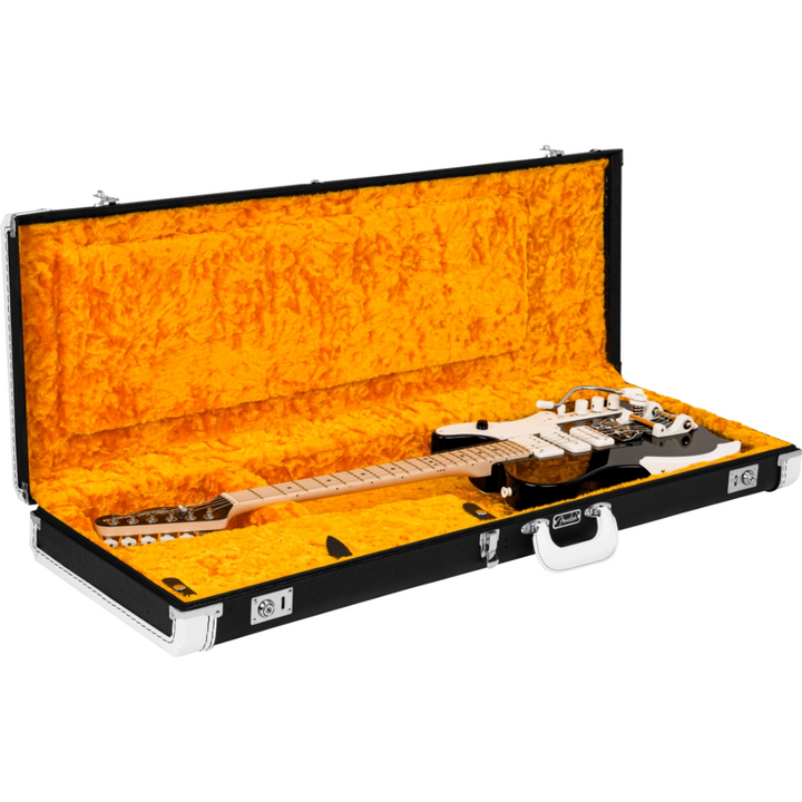 Fender Jack White Triplecaster (Black) Maple Fingerboard Electric Guitar