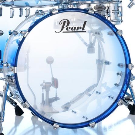Pearl CRB2216BXC780 22X16 Crystal Beat Bass Drum Glacier Fade