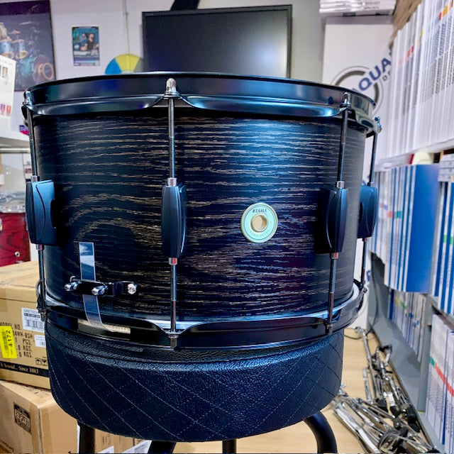 Tama Woodworks Poplar 14"x8" Snare Drum - Black Oak Wrap
