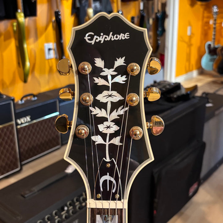 Epiphone - Sheraton II VS Left Handed - Vintage Sunburst  (No Case Or Bag - 2008)  - USED