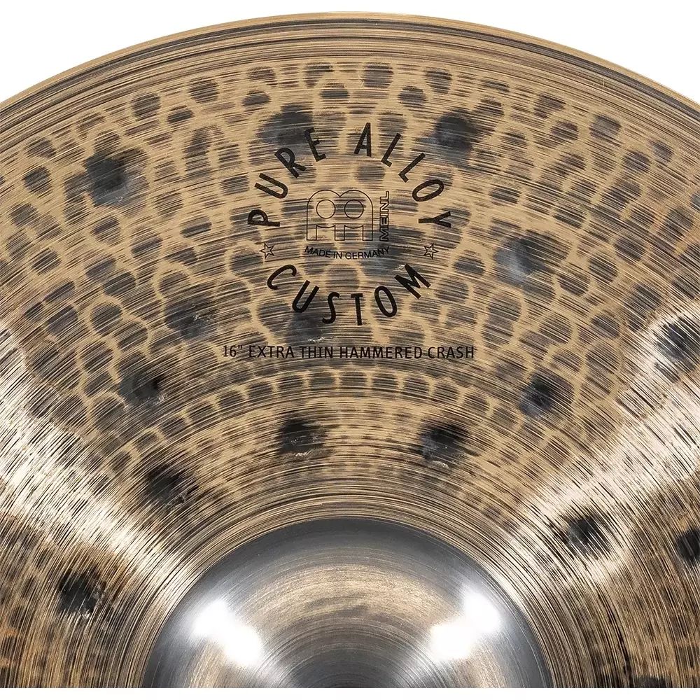 Meinl PAC16ETHC 16" Pure Alloy Custom Extra Thin Hammered Crash