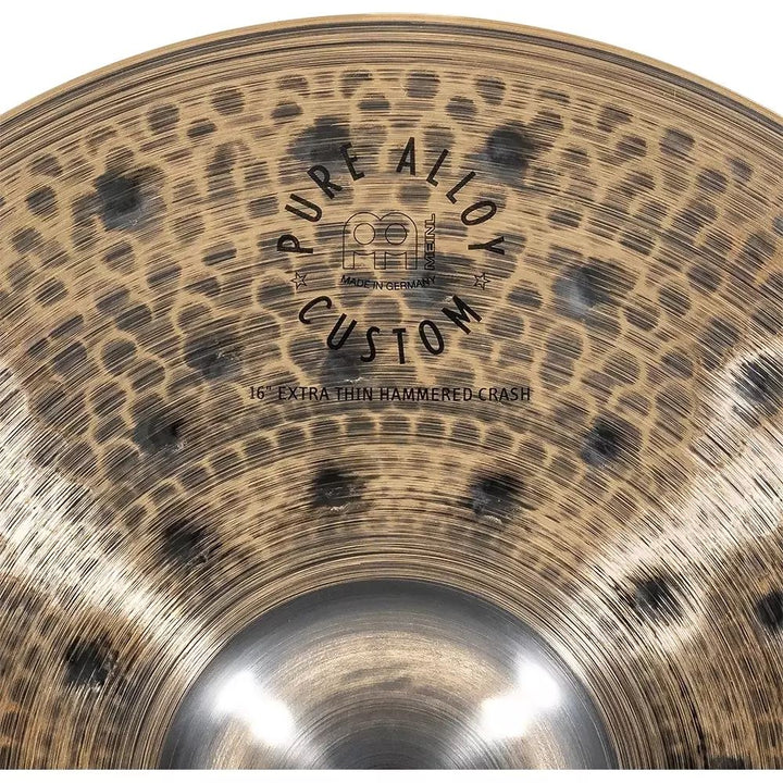 Meinl PAC16ETHC 16" Pure Alloy Custom Extra Thin Hammered Crash
