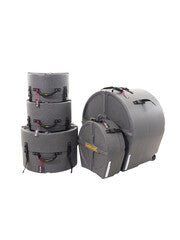 HARDCASE HPFUSION2G - Drum Case Hn14S, 10T, 12T, 14Ft, 20B - Granite