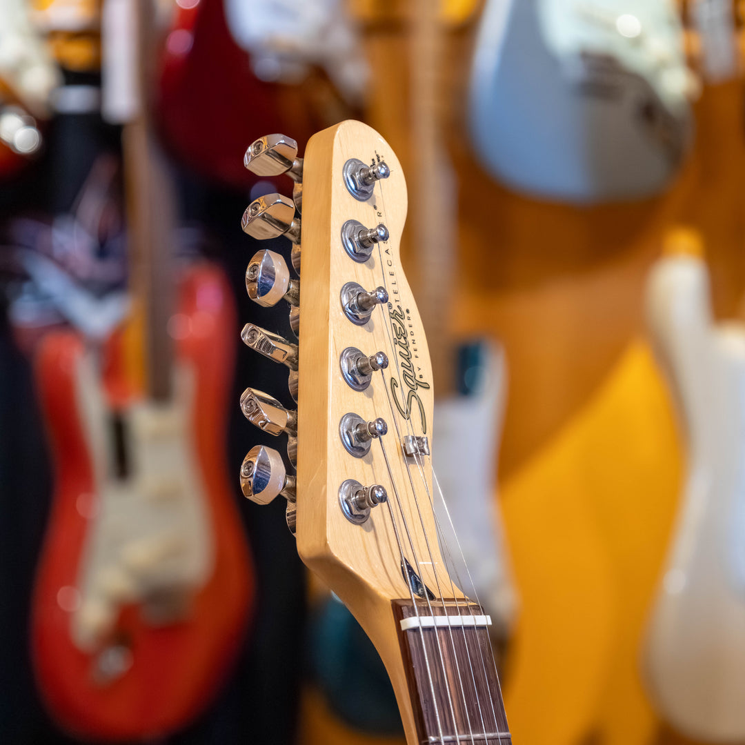 Squier- Pro Tone Series - Natural Ash Telecaster w/ Fender Econo Bag - (1996) - USED Electric Guitar