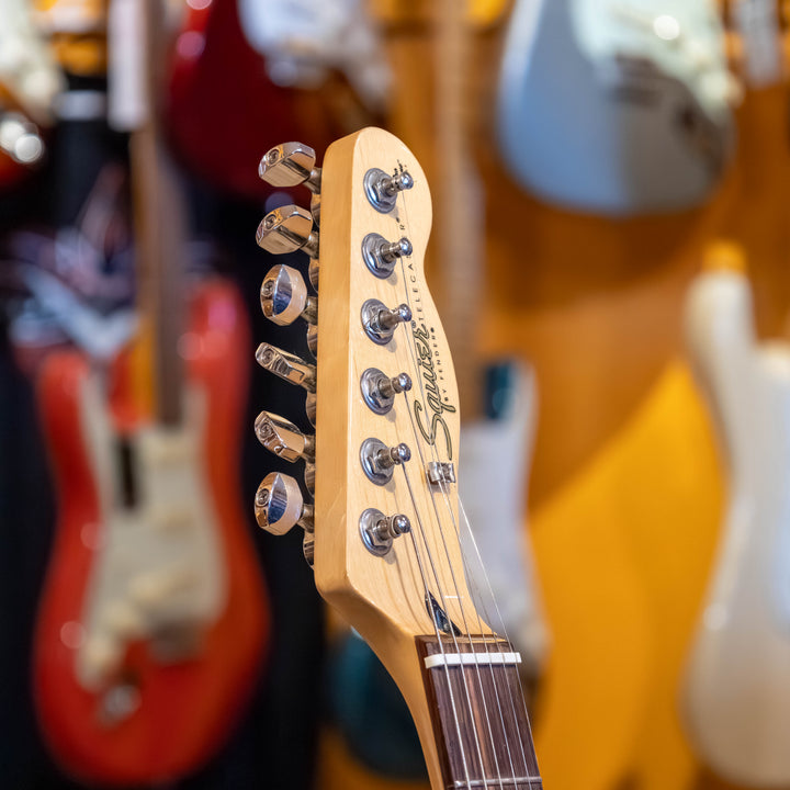 Squier- Pro Tone Series - Natural Ash Telecaster w/ Fender Econo Bag - (1996) - USED Electric Guitar