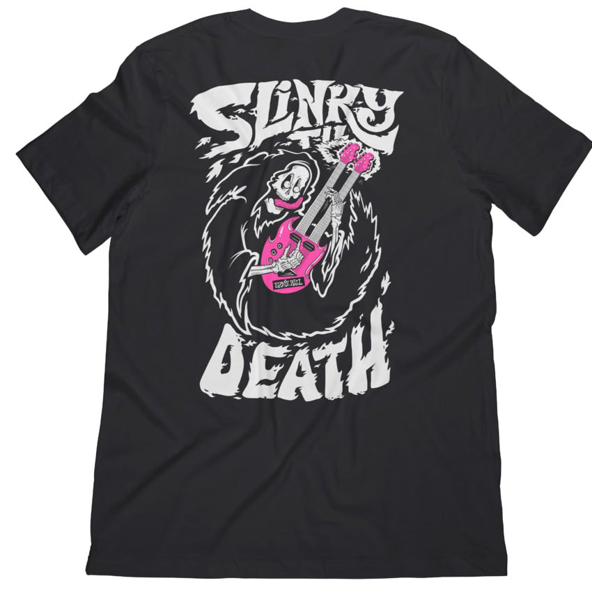 Ernie Ball Slinky Till Death Black T-Shirt
