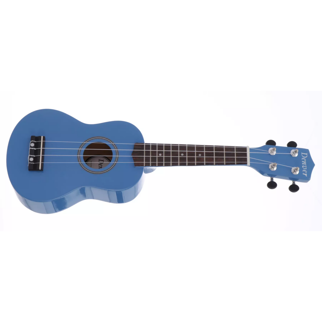 Denver DUKE-SPBL Soprano Ukulele - Sparkle Blue