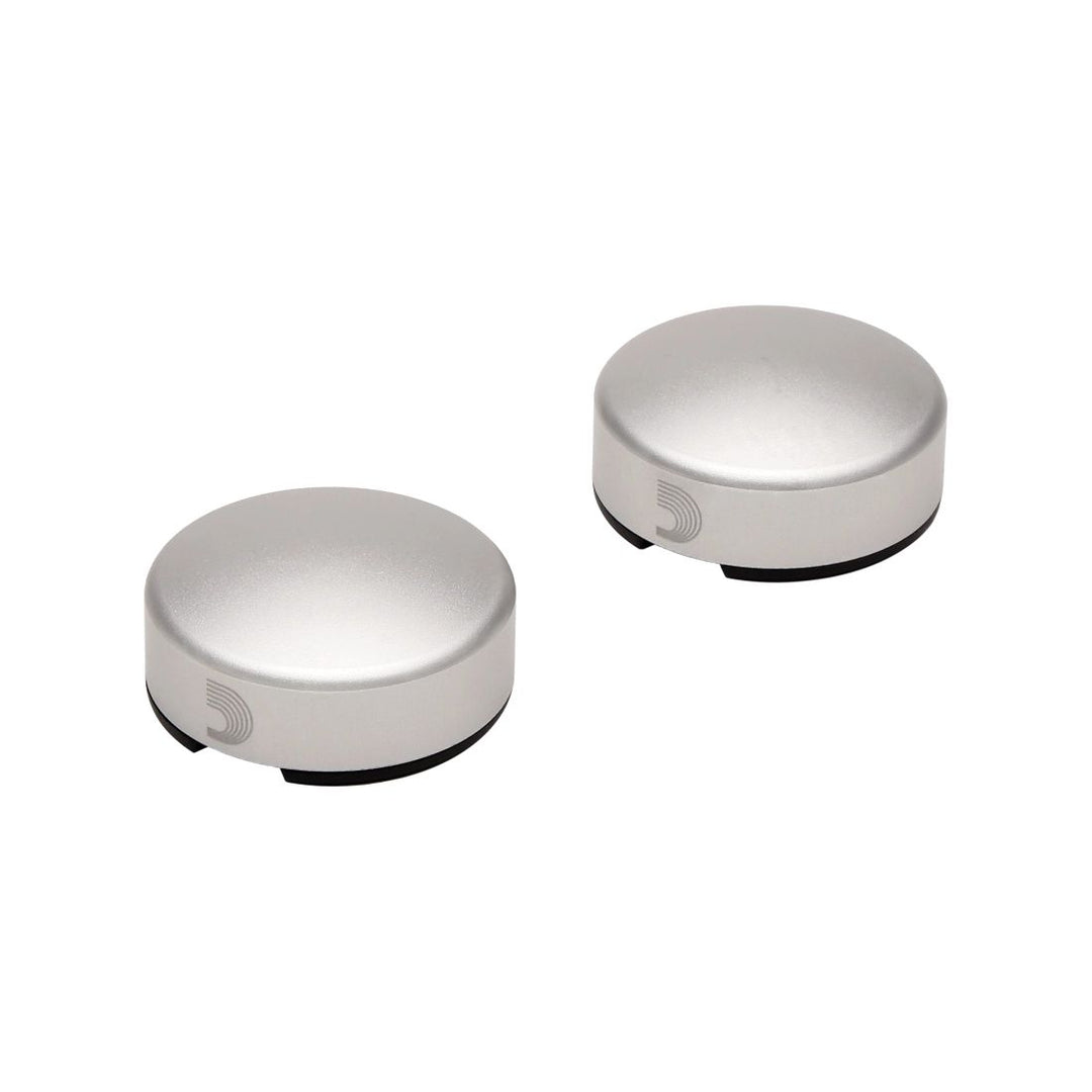 D'Addario XPND Footswitch Topper - Silver (2 Pack)