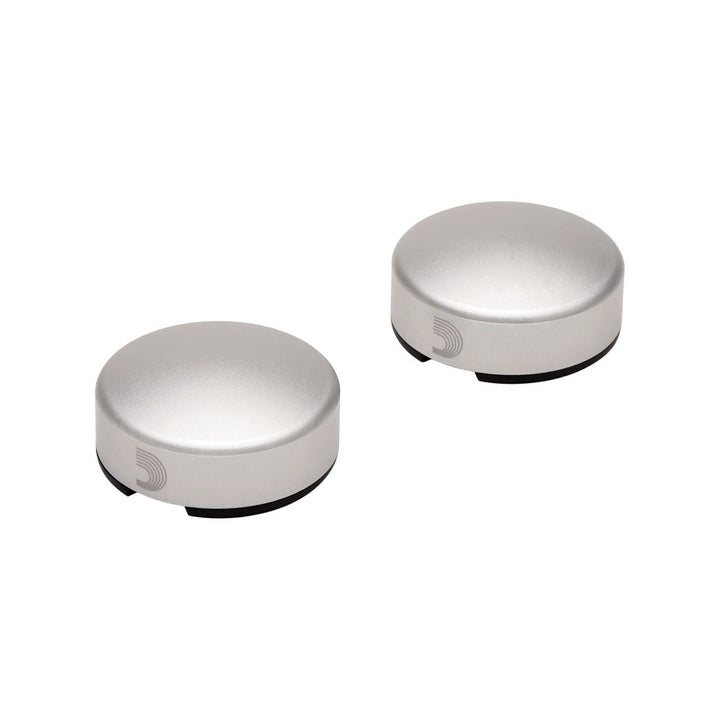 D'Addario XPND Footswitch Topper - Silver (2 Pack)