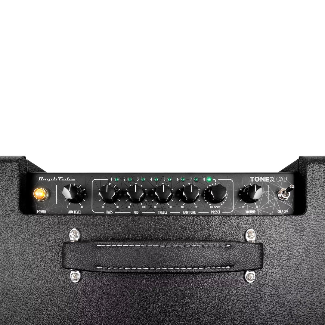IK Multimedia ToneX Cab 700-watt 1 x 12-inch Powered Speaker Cabinet - Black