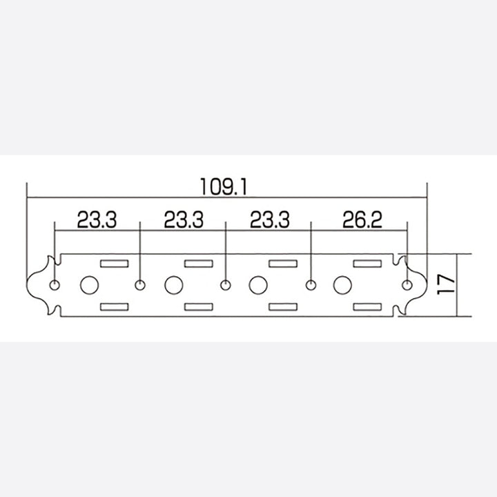Allparts TK-0374 Gotoh MF40 F-style Mandoling Keys Nickel