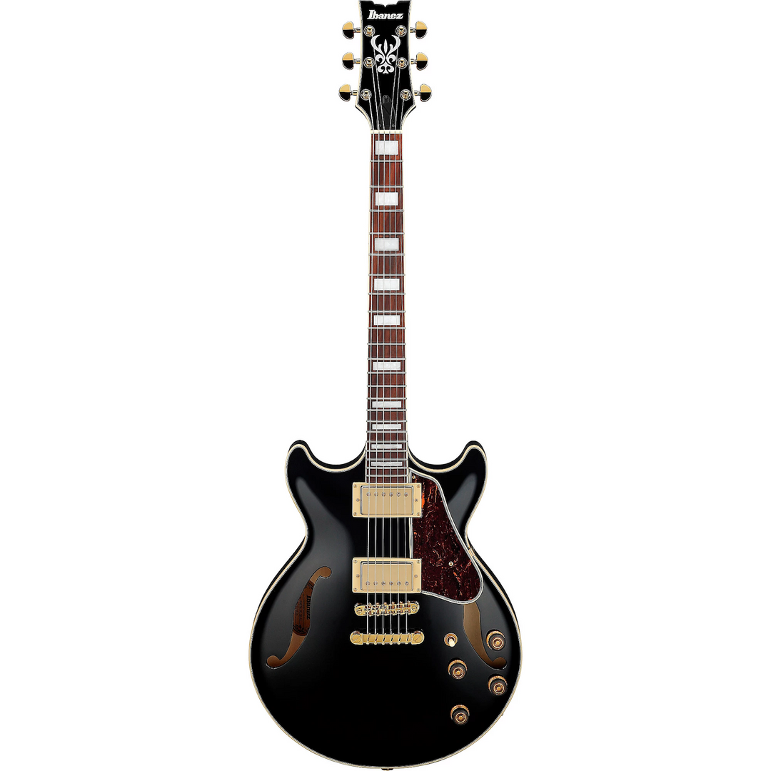 Ibanez AM73GBK AM Artcore Semi-Hollow Electric Guitar (Black)