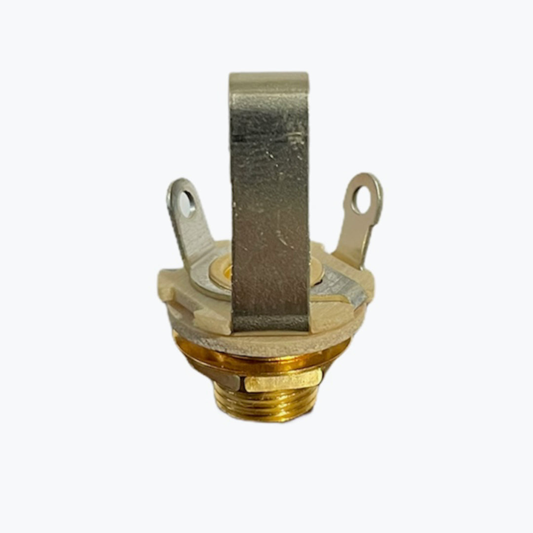 Allparts EP-0055-B02 Switchcraft # 11 Gold 1/4" Input Jack - 50 Piece Bulk Pack
