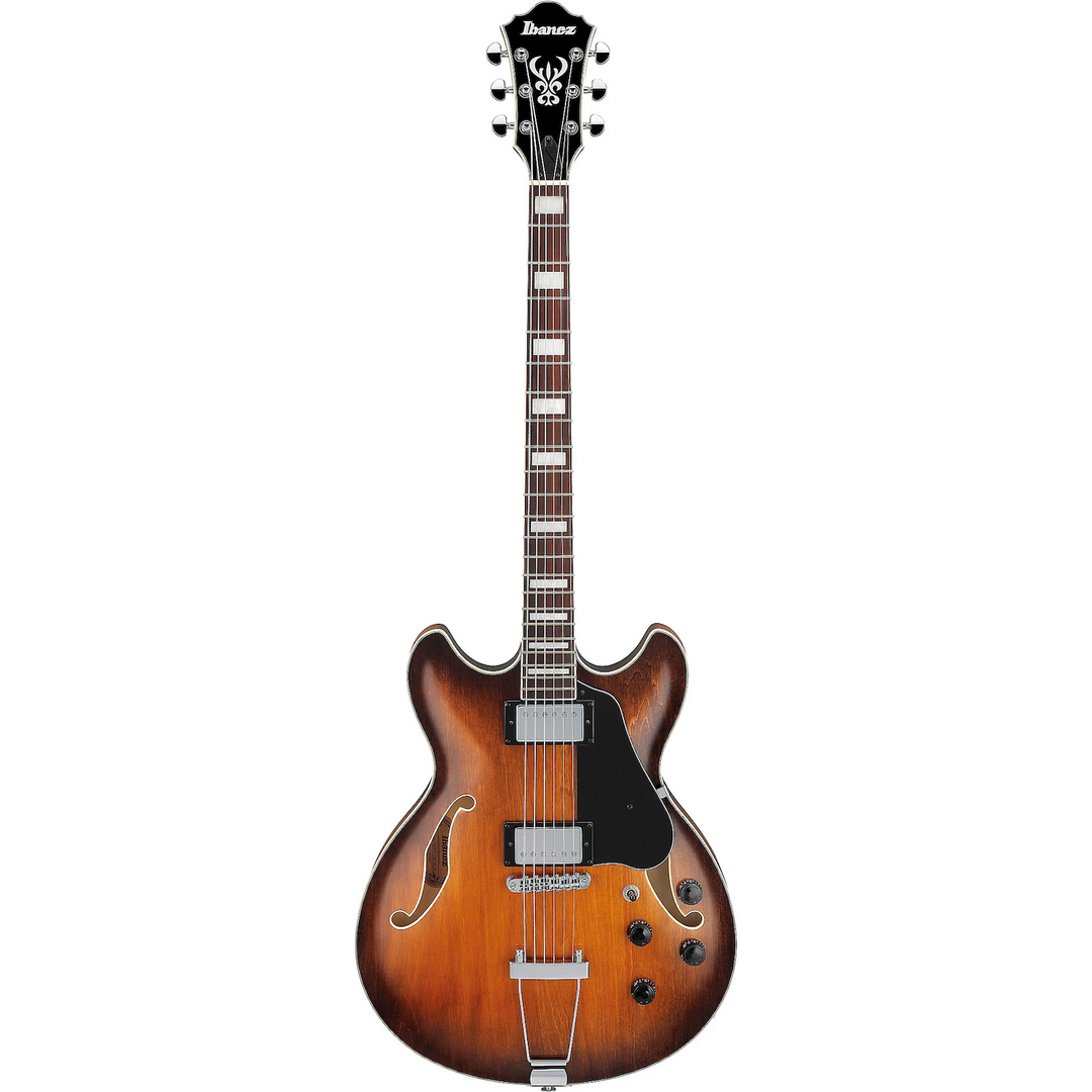 Ibanez AS7328TBC AS Artcore Semi-Hollow Electric Guitar (Tobacco Brown)