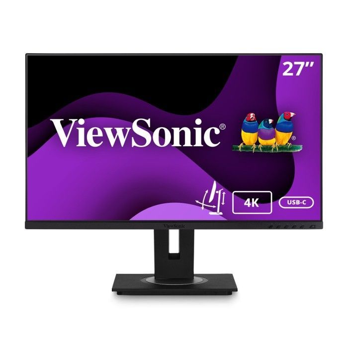 Viewsonic VG2756-4K 27" IPS Docking Monitor  4K UHD, USB-C, Built-In Ethernet