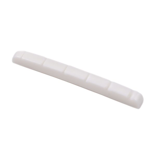Fender Stratocaster-Telecaster Pre-Slotted Melamine String Nut - White