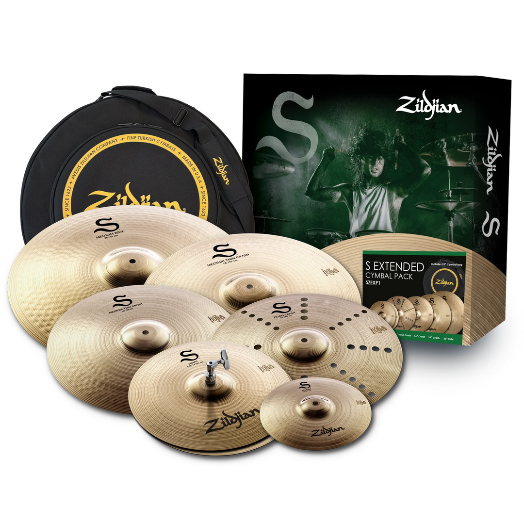 Zildjian SZEXP1 S Extended Cymbal Pack - 14", 16", 18", 20"