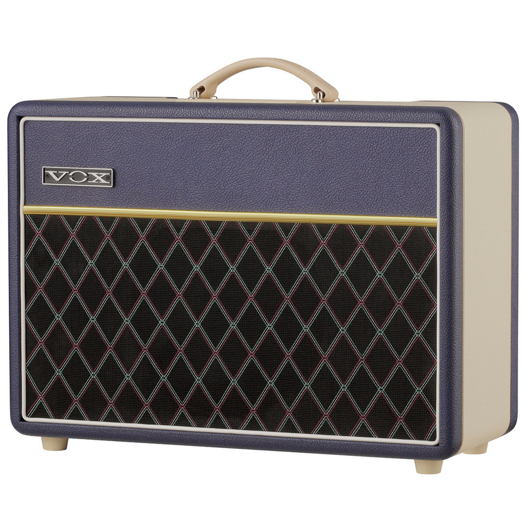 Vox AC10C1TTBC LTD 10W Valve Combo 10" Speaker Single Channel Blue/Cream Two-Tone  w/ VX10 Speaker