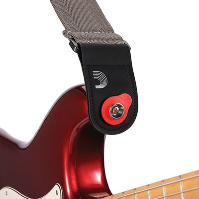D'Addario PW-FLSB-04RD Flex Lock Strap Block 4-Pk Rd