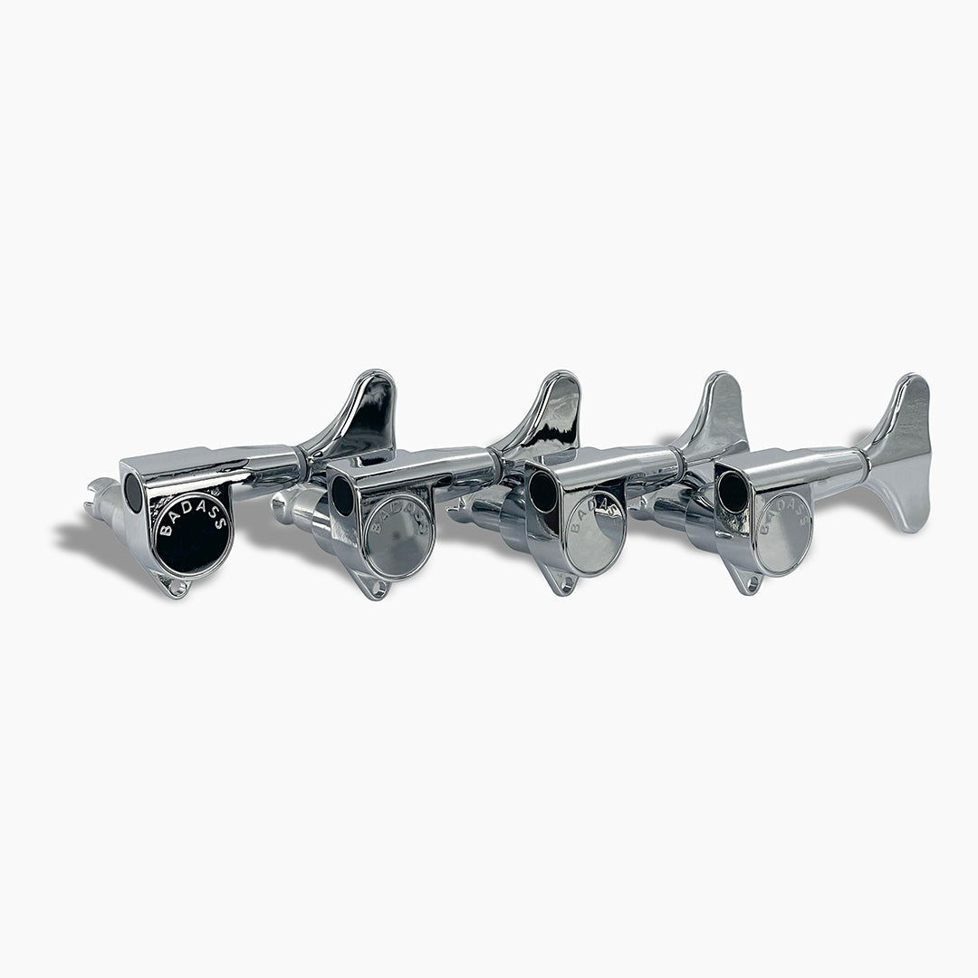 Allparts TK-7815-010 Leo Quan® Badass SGT™ Bass Keys - Sealed - 4-in-line set, Chrome