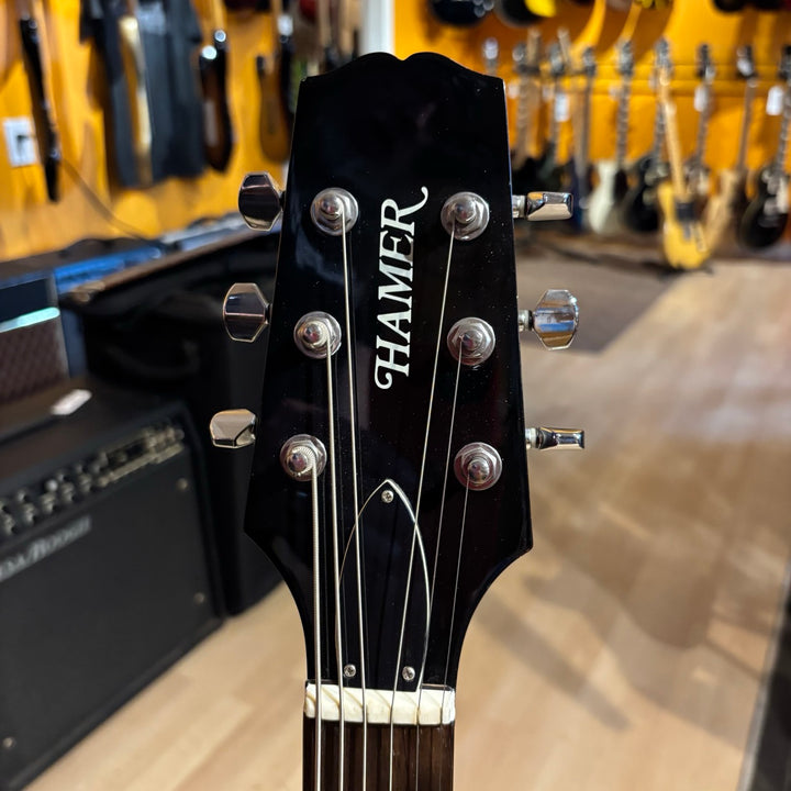 Hamer - Duo Tone Thinline Acoustic  Electric w/ Gig Bag (Tobacco Burst -2003) - USED