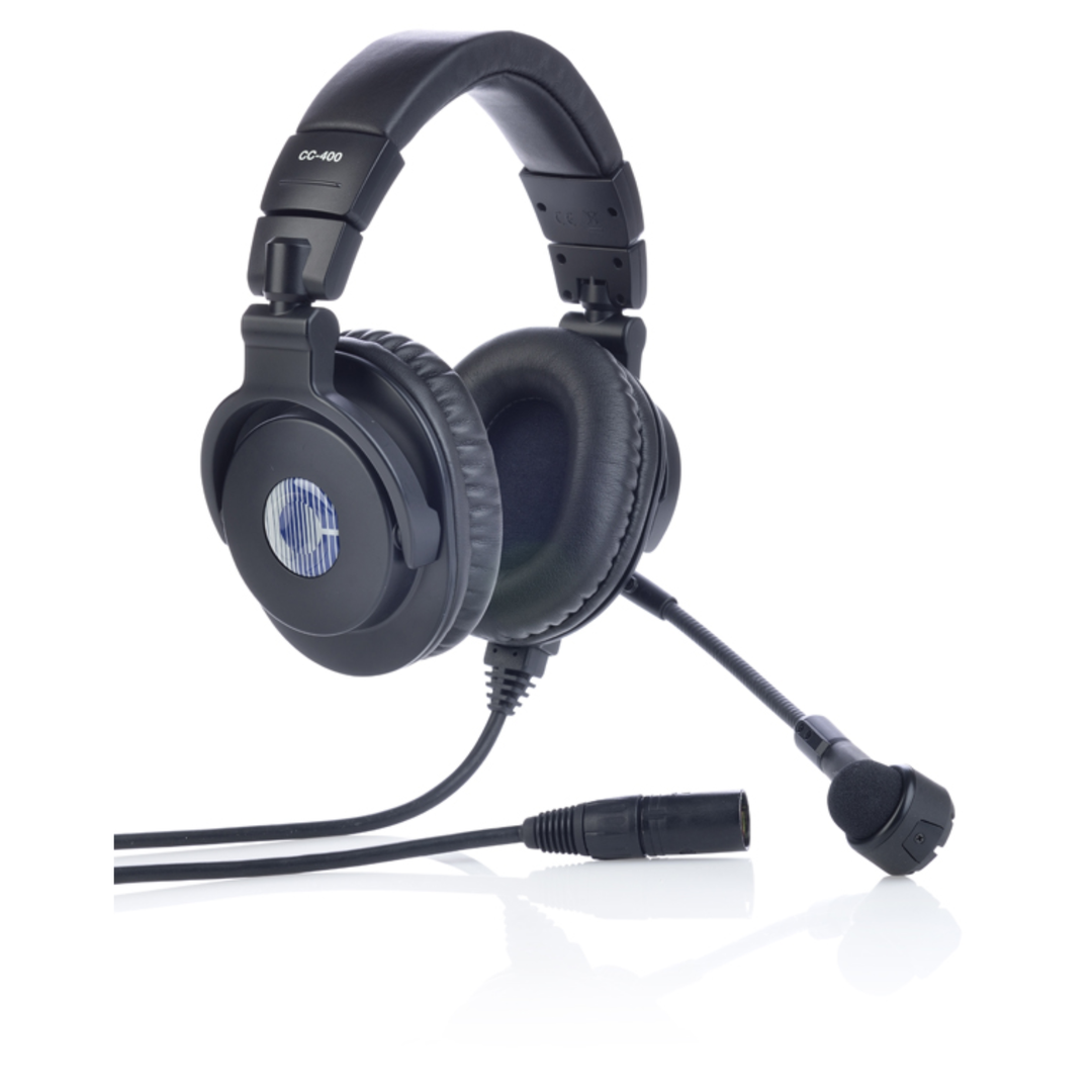 ClearCom [CC-400-X4] Double-Ear High Quality Headset/Mic