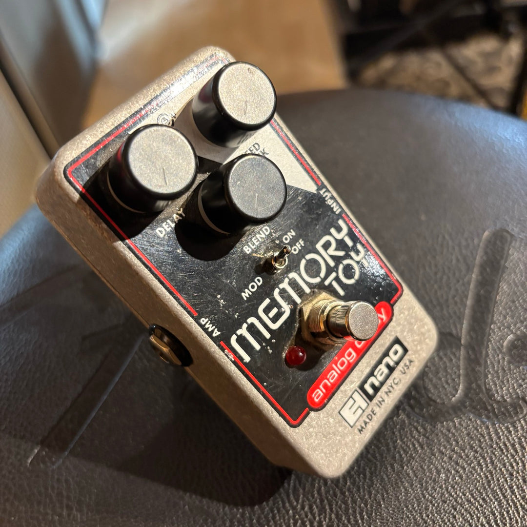 Electro Harmonix - Memory Toy  NANO Analog Delay - Echo & Chorus Pedal ( No Box) - USED