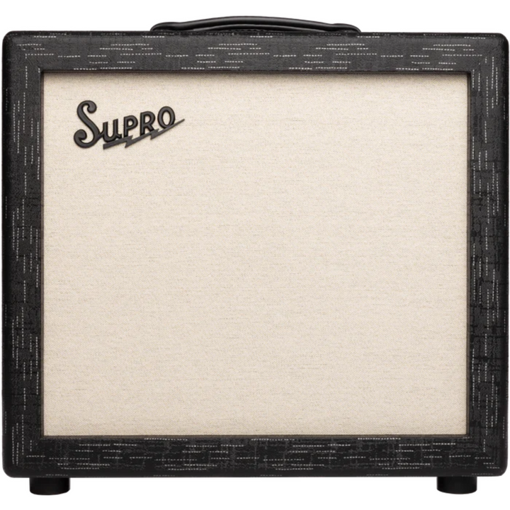 Supro 1614RT Amulet 112 | 1W / 5W / 15W 1x12 Black Scandia