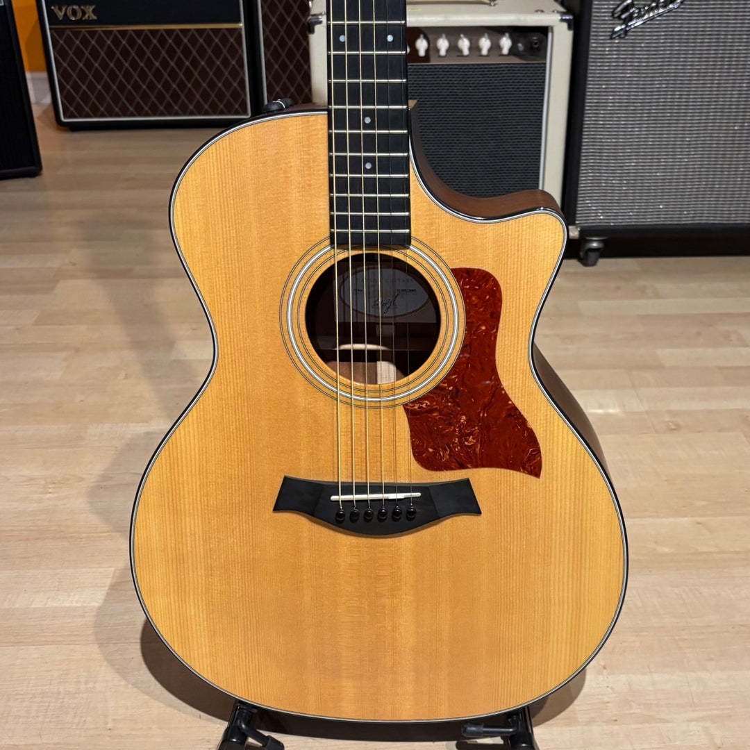 Taylor - 314 CE w/ DLX Taylor Archtop Hard Shell Case (Natural -2012) - USED