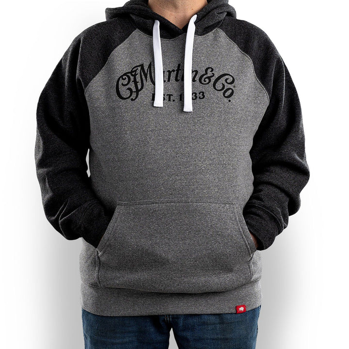 Martin 18CM01992X Gray/Black CFM Logo – Adult Sweatshirt, Size 2X