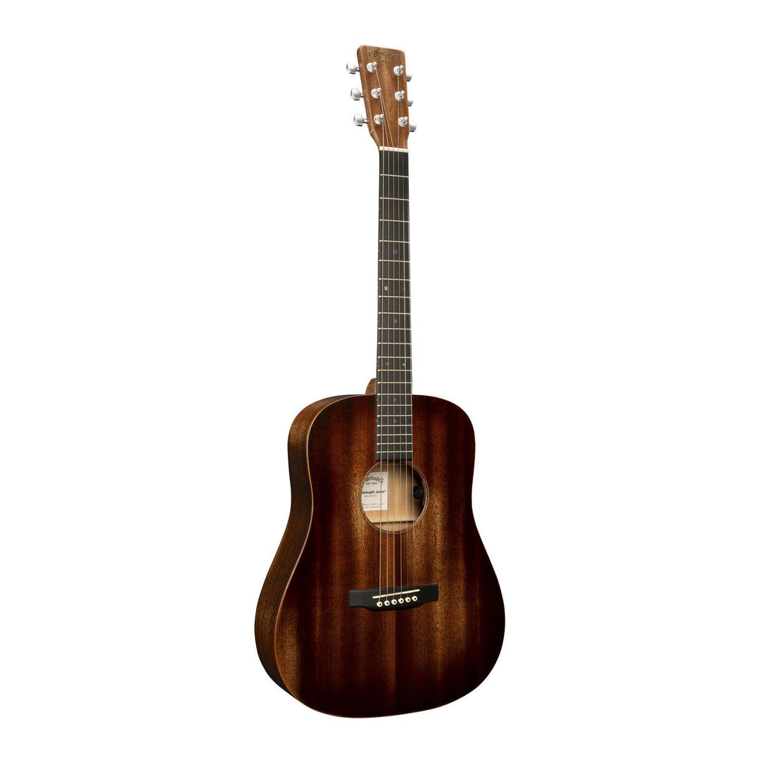 Martin 11Y25DJRESTREETMASTERL Dreadnought Junior Acoustic-Electric – D Jr®-EL StreetMaster Satin Sapele/Sapele with Soft Shell Case