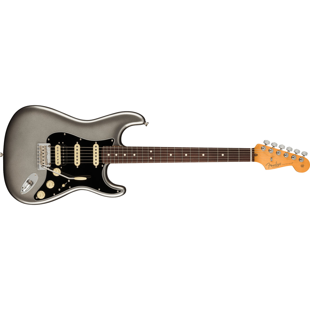 Fender American Professional II Stratocaster HSS Rosewood Fingerboard (Mercury) Electric Guitar